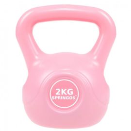 Пудовка 2 кг ABS kettlebell , розова тежест FA1057